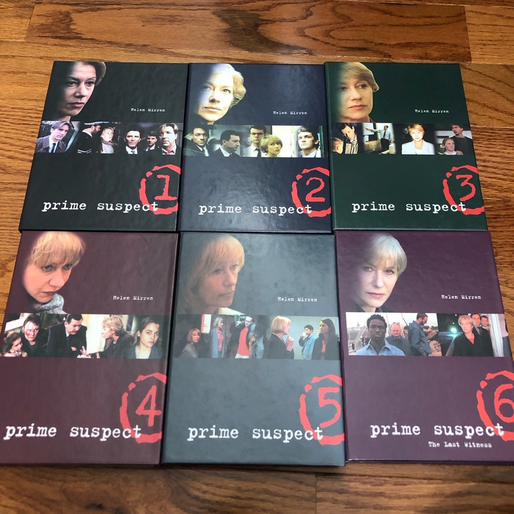 Prime Suspect DVD Seasons 1-6 Helen Mirren Crime